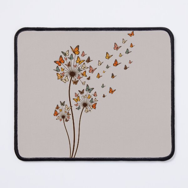 Item preview, Butterfly Dandelion Garden – Colorful Flying Butterflies designed and sold by NinaCreator.