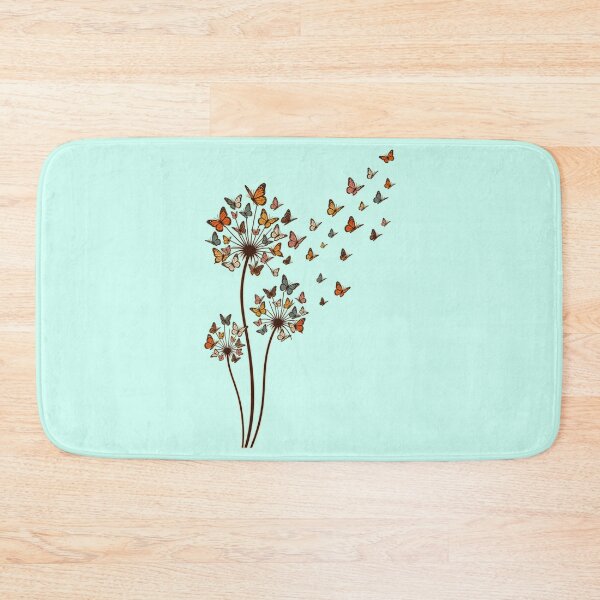 Item preview, Butterfly Dandelion Garden – Colorful Flying Butterflies designed and sold by NinaCreator.