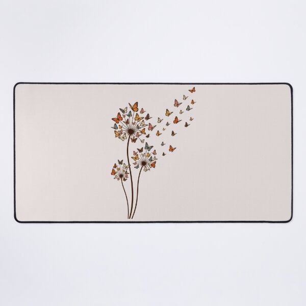 Item preview, Butterfly Dandelion Garden – Colorful Flying Butterflies designed and sold by NinaCreator.