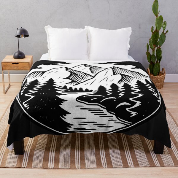 Item preview, Mountain Landscape Sketch designed and sold by ViaARTfactory.