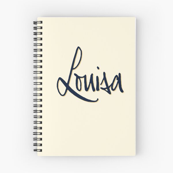 Item preview, LOUISA personalized type design designed and sold by CharlottePlaceArt.