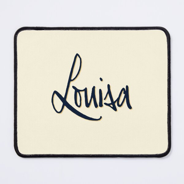 Item preview, LOUISA personalized type design designed and sold by CharlottePlaceArt.