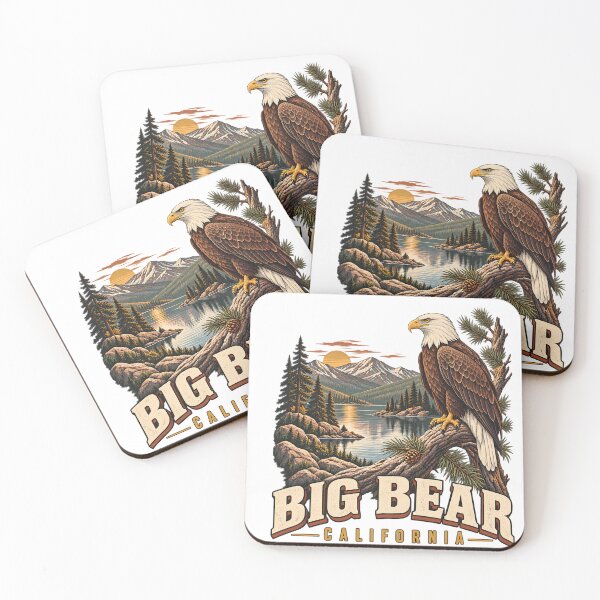 Item preview, Bald Eagles Big Bear Jackie And Shadow : Eagle Couple Wildlife Big Bear PNG Nature Bird Lovers Art Clipart designed and sold by OUICHA.