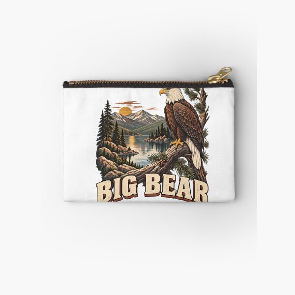Item preview, Bald Eagles Big Bear Jackie And Shadow : Eagle Couple Wildlife Big Bear PNG Nature Bird Lovers Art Clipart designed and sold by OUICHA.