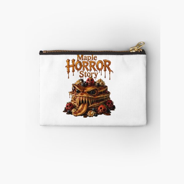 Item preview, Maple Horror Story - Horror Pancake Monster Skull Art Print designed and sold by HorrorWorldWeb.