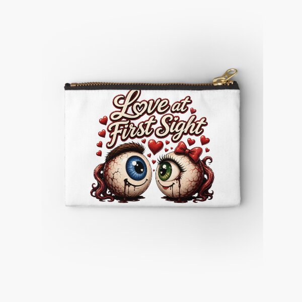 Item preview, Love at First Sight - Funny Eyeball Couple Horror Romance T-Shirt designed and sold by HorrorWorldWeb.