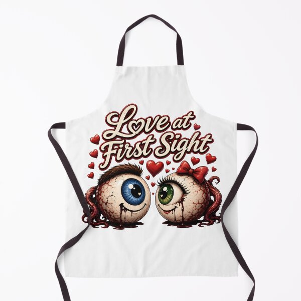 Item preview, Love at First Sight - Funny Eyeball Couple Horror Romance T-Shirt designed and sold by HorrorWorldWeb.