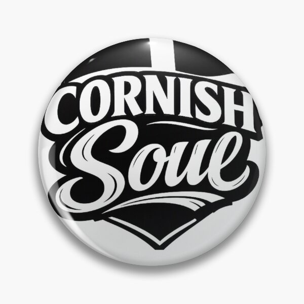 Item preview, Cornish soul monochrome  designed and sold by PiskieChicGifts.