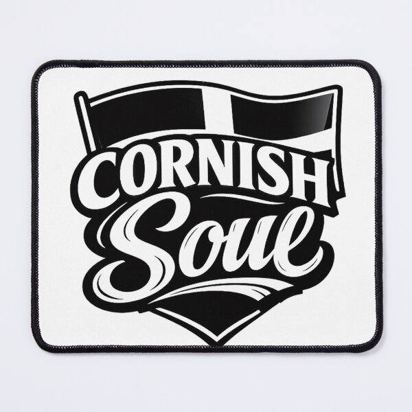 Item preview, Cornish soul monochrome  designed and sold by PiskieChicGifts.