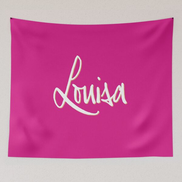 Item preview, LOUISA personalized type design designed and sold by CharlottePlaceArt.