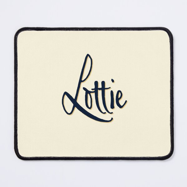 Item preview, LOTTIE personalized type design designed and sold by CharlottePlaceArt.