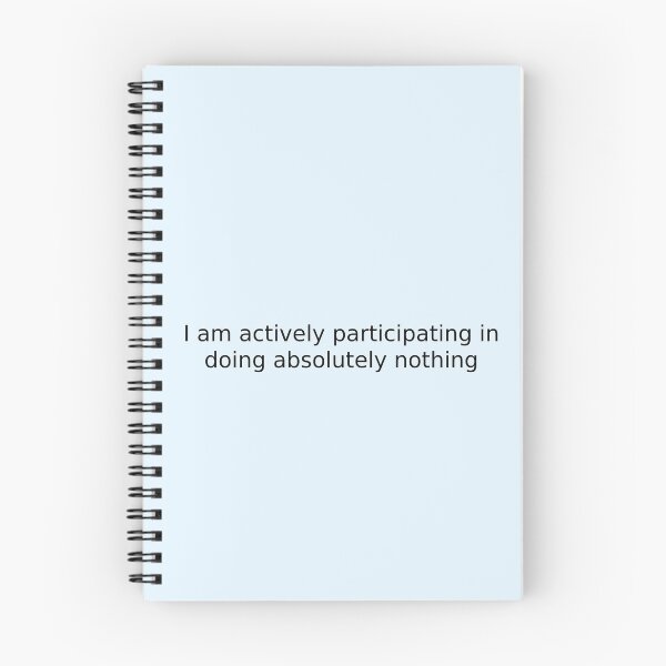 Item preview, I am actively participating in doing absolutely nothing designed and sold by English Learning.