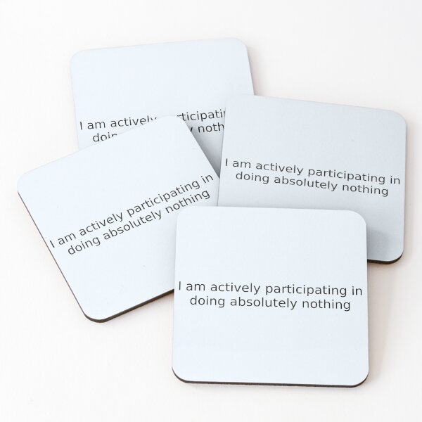 Item preview, I am actively participating in doing absolutely nothing designed and sold by English Learning.