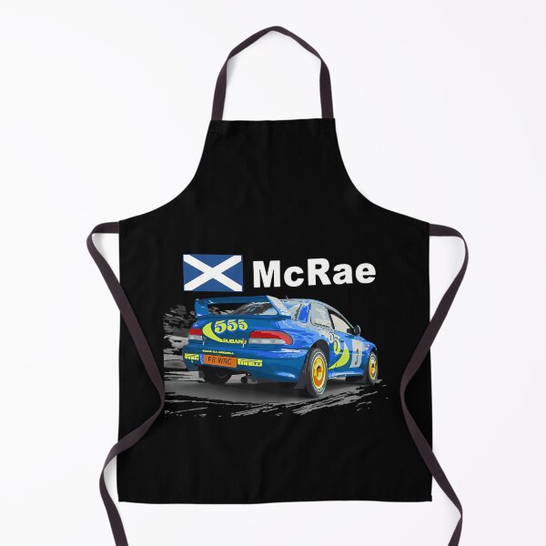 Item preview, Blue Rally Car Rear Angle With Scottish Flag designed and sold by ExeFelix.