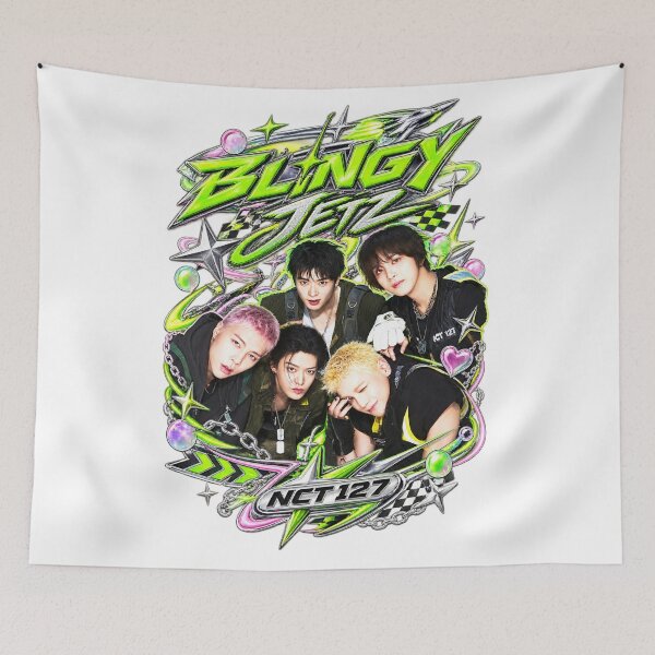 Item preview, Blingy Jets Private Lounge NCT 127 Full Lineup Graphic designed and sold by Valeree Store.