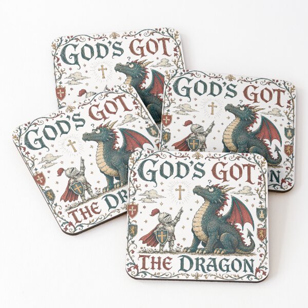 Item preview, God's Got The Dargon  designed and sold by Parallel Label .