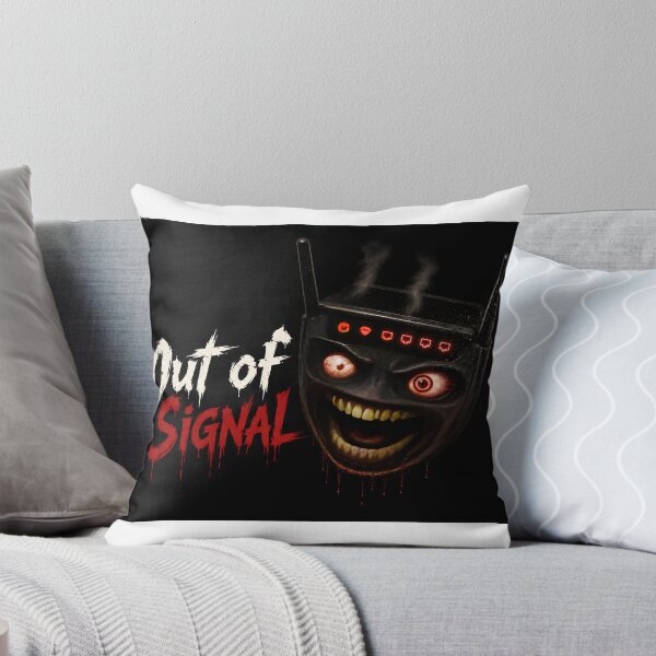 Item preview, Out of Signal - Horror Router Monster Tech Art Print designed and sold by HorrorWorldWeb.