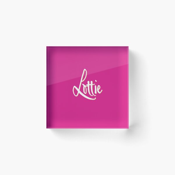 Item preview, LOTTIE personalized type design designed and sold by CharlottePlaceArt.