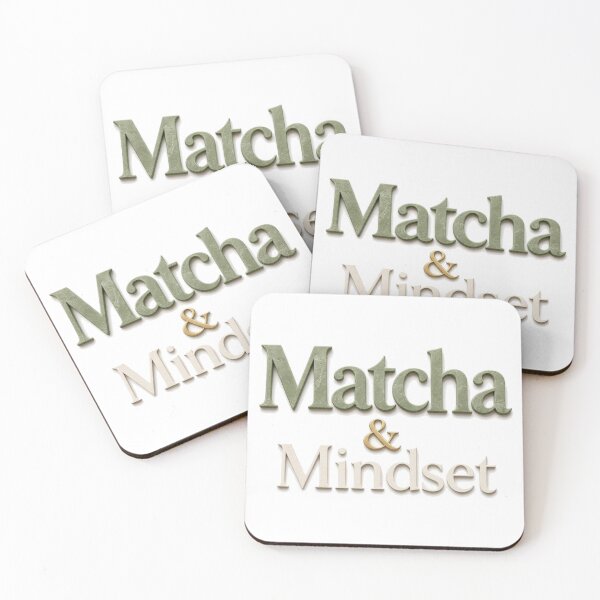 Item preview, Matcha and Mindset designed and sold by FunnyShop67.