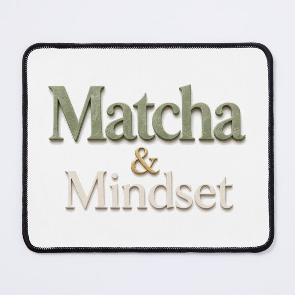 Item preview, Matcha and Mindset designed and sold by FunnyShop67.