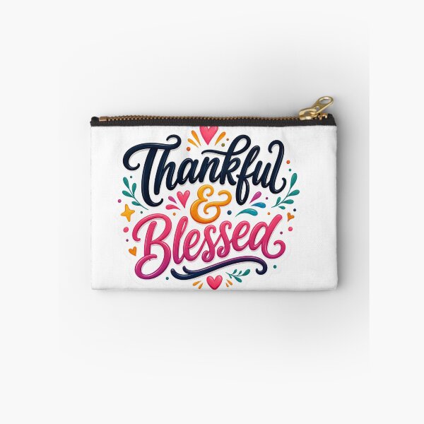 Item preview, Thankful & Blessed designed and sold by MR4me.