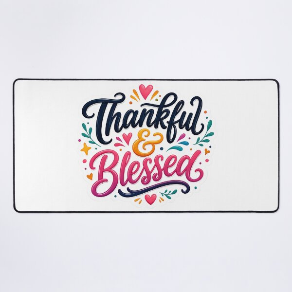 Item preview, Thankful & Blessed designed and sold by MR4me.
