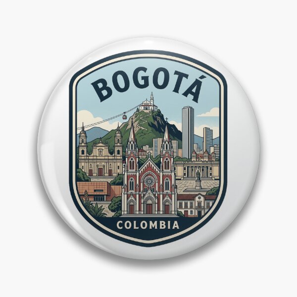 Item preview, Bogota Colombia Vintage Travel Emblem designed and sold by k3rstman1.