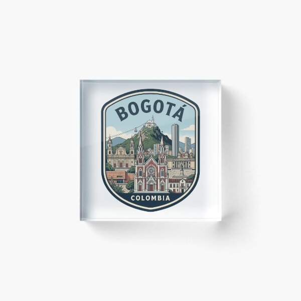 Item preview, Bogota Colombia Vintage Travel Emblem designed and sold by k3rstman1.