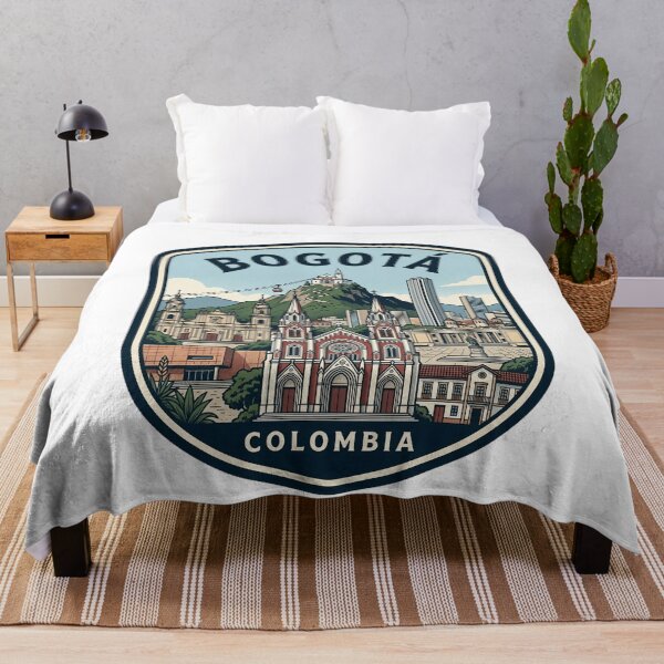 Item preview, Bogota Colombia Vintage Travel Emblem designed and sold by k3rstman1.