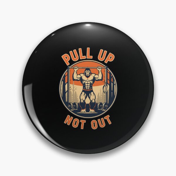 Item preview, Pull Up Not Out Gym Workout Bodybuilding Weightlifting Lifter designed and sold by PopStars1993.