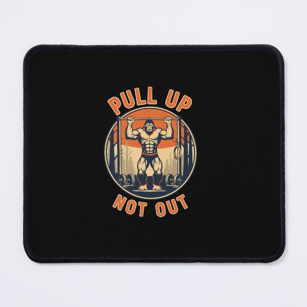 Item preview, Pull Up Not Out Gym Workout Bodybuilding Weightlifting Lifter designed and sold by PopStars1993.