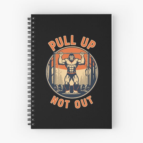 Item preview, Pull Up Not Out Gym Workout Bodybuilding Weightlifting Lifter designed and sold by PopStars1993.