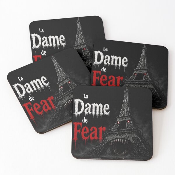 Artikelvorschau, La Dame de Fear – Horror-Kunstdruck vom Eiffelturm in Paris entworfen und verkauft von HorrorWorldWeb.