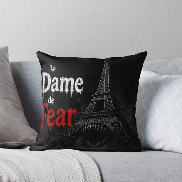 Artikelvorschau, La Dame de Fear – Horror-Kunstdruck vom Eiffelturm in Paris entworfen und verkauft von HorrorWorldWeb.