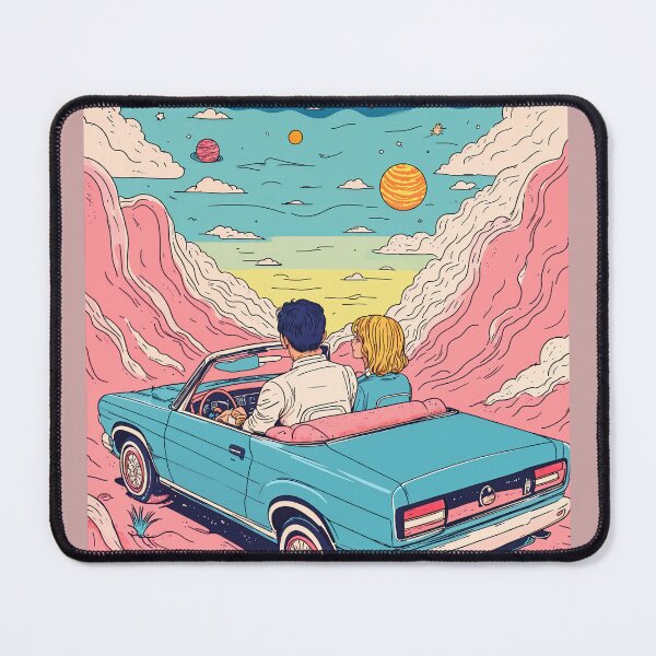 Item preview, Retro Escape To Nowhere – Cosmic Road Trip designed and sold by store52.