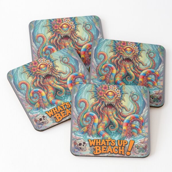 Item preview, What's up at the beach! Funny whimsical beach or summer gear.  designed and sold by The Tooth & Pixel Apparel .