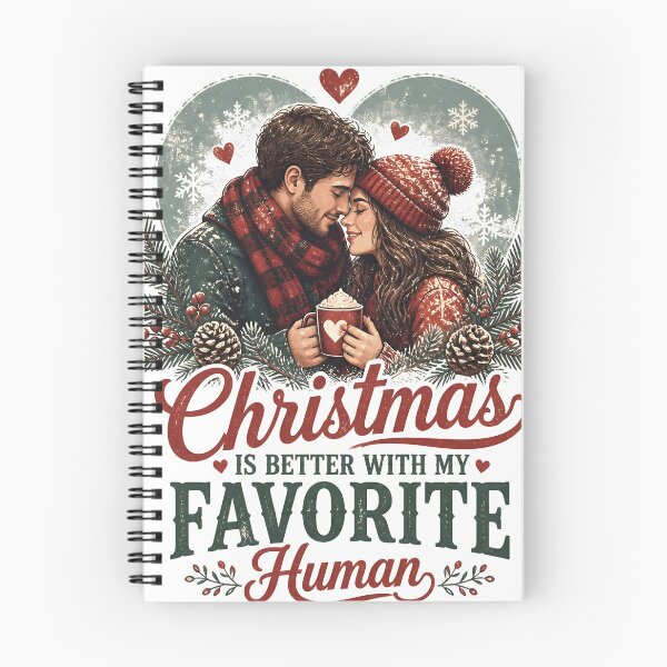 Item preview, Christmas Is Better With My Favorite Human designed and sold by OliviaHayesArt.