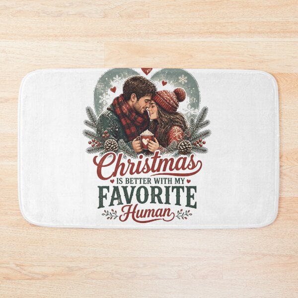 Item preview, Christmas Is Better With My Favorite Human designed and sold by OliviaHayesArt.