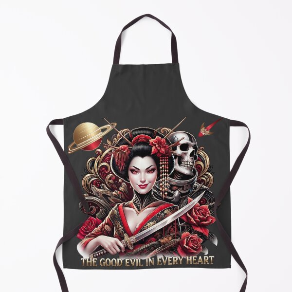 Item preview, Geisha Katana Astronaut Planet Roses designed and sold by Voodoo Store Paranormal Collections.