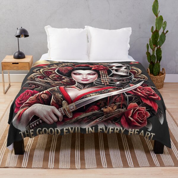 Item preview, Geisha Katana Astronaut Planet Roses designed and sold by Voodoo Store Paranormal Collections.