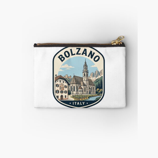 Item preview, Bolzano Italy Dolomites Vintage Travel Emblem designed and sold by k3rstman1.