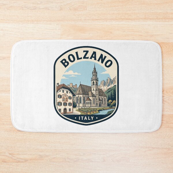 Item preview, Bolzano Italy Dolomites Vintage Travel Emblem designed and sold by k3rstman1.