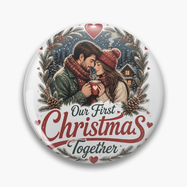 Item preview, Our First Christmas Together designed and sold by OliviaHayesArt.