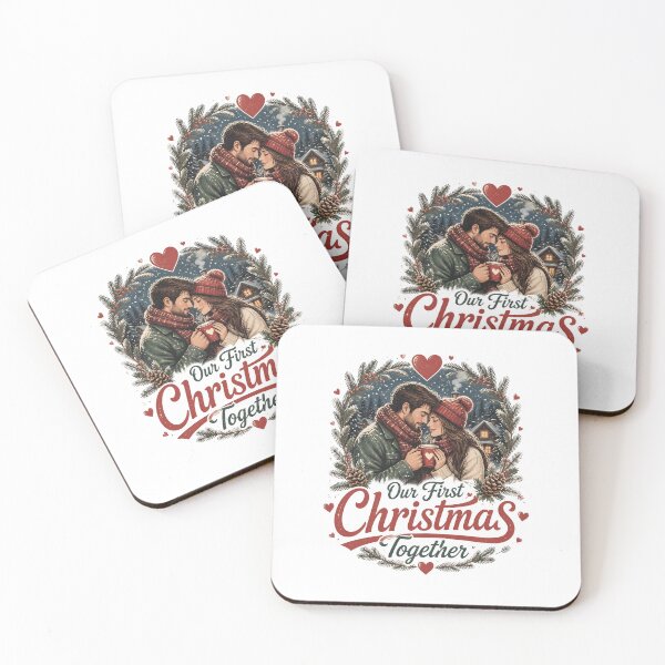 Item preview, Our First Christmas Together designed and sold by OliviaHayesArt.
