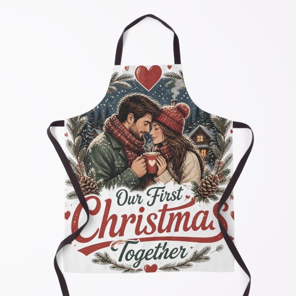 Item preview, Our First Christmas Together designed and sold by OliviaHayesArt.