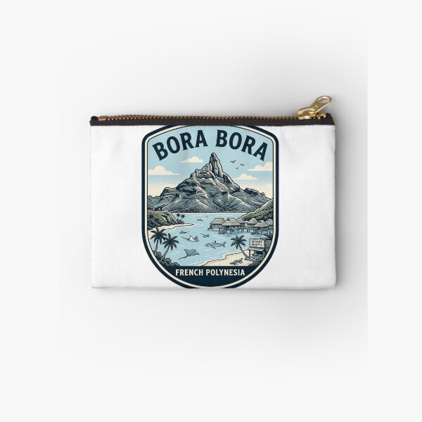 Item preview, Bora Bora French Polynesia Vintage Travel Badge designed and sold by k3rstman1.