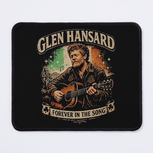Item preview, Glen Hansard Ireland Flag designed and sold by Foxintheloart.