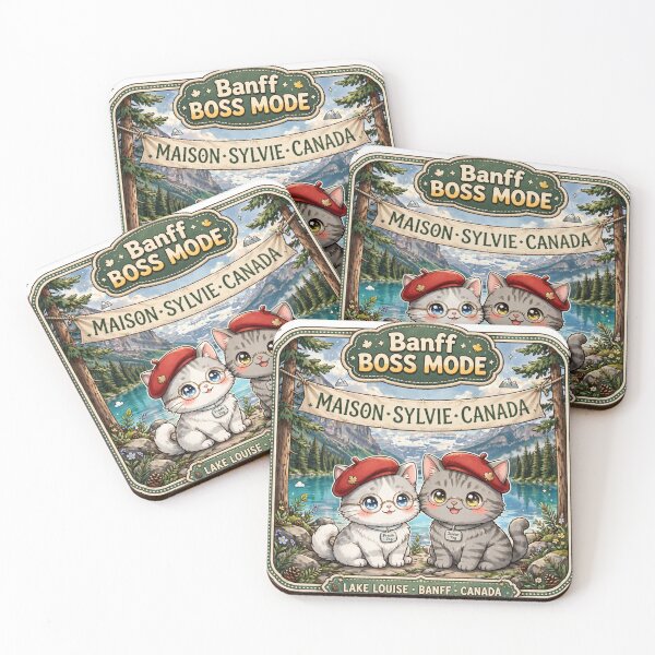 Item preview, Banff BOSS MODE - Lake Louise Canada Travel Badge designed and sold by MAISON SYLVIE.