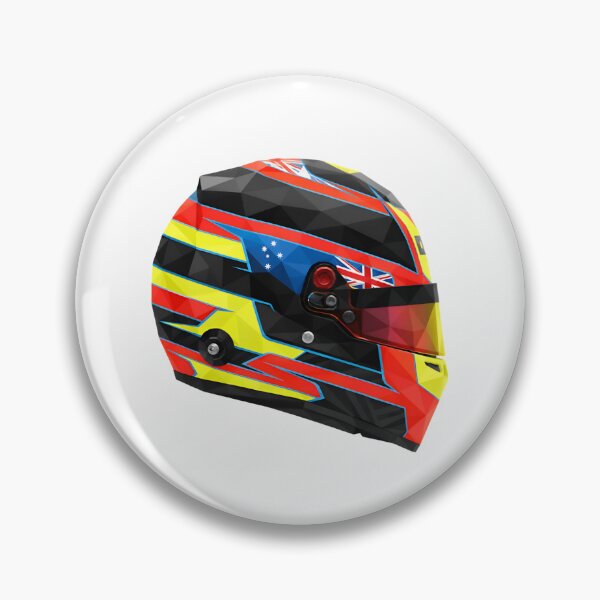 Item preview, Oscar Piastri Helmet designed and sold by PitWallArt.