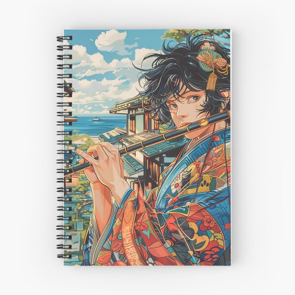 Item preview, Traditional Anime Flutist designed and sold by store52.